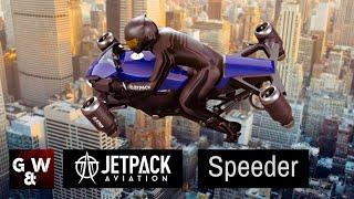 The Speeder – World’s first jet-powered flying motorcycle