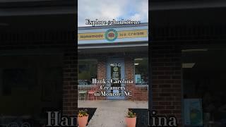 Explore #charlottenc with me: Hank's Carolina Creamery in Monroe, NC #ripolirealestate #ncrealestate