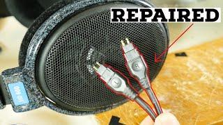 How To Fix Sennheiser 2 Pin Connector Cable DIY