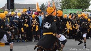 Akaal Sahai Gatka Akhaara, Southall (U.K.) at Slough Nagar Kirtan April 2014