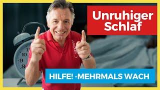 Unruhiger Schlaf ️ - Du wirst mehrmals Wach? Mach DAS!