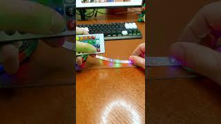 САМАЯ ДЕШЕВАЯ RGB ЛЕНТА из СВЕТОФОРА - ПОЛНОЕ ДНО или БРАТЬ СТОИТ? #shorts #светофор