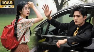 A poor girl was shivering in the rain, but a passing CEO said "get in the car"!