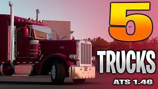 TOP 5 BEST LATEST FREE ATS TRUCKS for 1.46 | ATS Mods