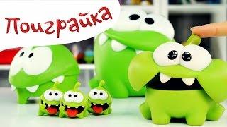 Ам Ням Большой сборник и Мистер Зубастик - Om Nom из игры Cut the Rope - Поиграйка