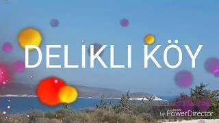 Delikli köy. Белые горы и дикий пляж в Измире.