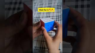 rubik cube solved in 1 second #rubikscube #cubing #viral #short #shorts #viralshorts