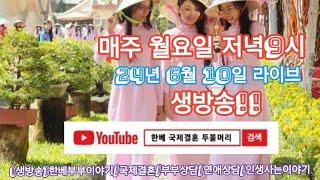 한베 국제결혼 전문업체 두물머리 라이브 생방송 2회