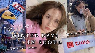 weekly Seoul vlog   thrifting, home cooked meals, daiso runs, and model life  외국인 모델 소피아 브이로그