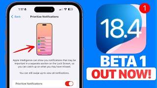 iOS 18.4 Beta 1 - FINALLY!