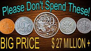 Top 15 Rare Coins with Huge Market Values in Dollars Today!