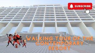 Full Walking Tour of the Contemporary Resort at Walt Disney World 2025!