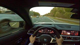 POV CUTTING UP IN MY STAGE 2 BMW M340i 