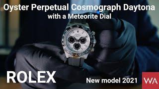 ROLEX Cosmograph Daytona. Reference 116519 LN with Meteorite Dial. New Model 2021.