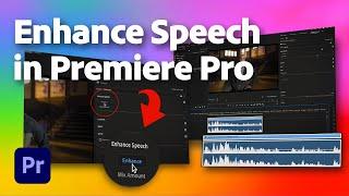 Enhanced Speech in Adobe Premiere Pro NOW LIVE! | Adobe Video