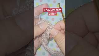 easy crochet stitch #crochet #knitting #stitch #crochetpattern