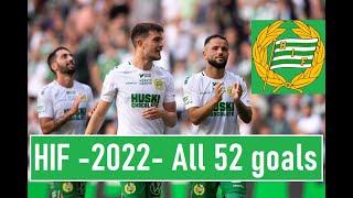 HAMMARBY IF -2022- All 52 goals Allsvenskan - Alla mål - Bajen - HIF