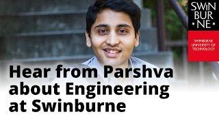 Hear from Parshva about Engineering at Swinburne