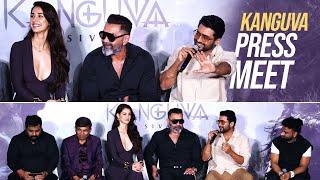 Kanguva Movie Press Meet In Mumbai | Suriya, Bobby Deol & Disha Patani | Manastars