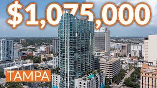 Inside A $1,075,000 Condo Located At Skypoint In Downtown Tampa | 777 N Ashley Drive #2002, Tampa