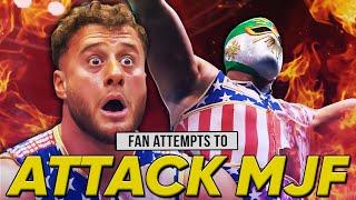 Fan Attempts To ATTACK MJF After AEW Grand Slam Mexico
