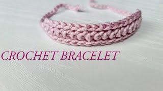 Crochet Bracelet /  Headband  Super Easy and Unique