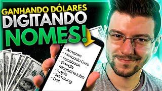 Ganhe $250 DÓLARES Digitando Nomes na Internet | JivoChat