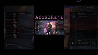 KAIROS#characterclaim#FREE FIRE#afzal raja a.a#game##....