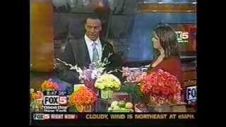 How to Choose Flowers - Fox5 Morning show -| NYC Flower Market-