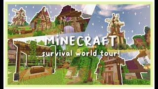 my Minecraft 1.19 aesthetic world tour 