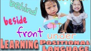 Positional Language (teaching while playing and enjoying)