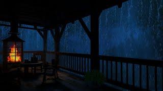 Dynamic sounds of a Windy THUNDERSTORM create a mesmerizing backdrop for relaxation and sleep