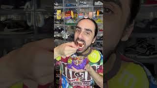 Food ASMR Eating an M&Ms Chocolate Bar  #food #eatingsounds #mukbang