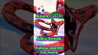 Azure Latch Aiku Sneak #fyp #qbe100 #bluelock #azurelatch #aiku