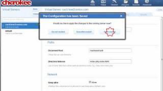Adding Cacti virtual server to Cherokee Web Server