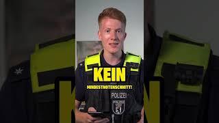 Welche Noten braucht man um Kriminalpolizist zu werden?  #karriere #ausbildung #polizei #studium