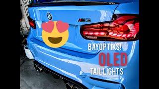 CHEAP OLED tail light option for F80 M3 Install (BAYOPTIKS) BMW