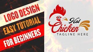 logo design  Easy tutorial for beginner- Rasheed RGD
