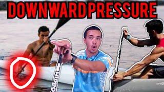 Paddle Tip: Downward Pressure in the Paddle Stroke