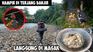 Camp Fishing Camping Overnight Hujan Bermalam Pinggir Sungai Petualangan Bushcraft Part 24