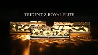 Trident Z Royal Elite Series | The Ultimate Luxury Performance DDR4 Memory