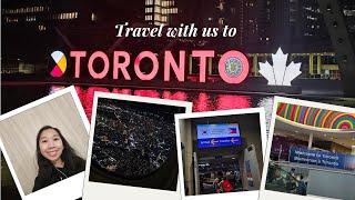 [TRAVEL VLOG] MANILA TO TORONTO (1ST NIGHT IN CANADA)