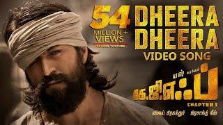 Dheera Dheera Full Video Song | KGF Tamil Movie | Yash | Prashanth Neel | Hombale Films |Ravi Basrur