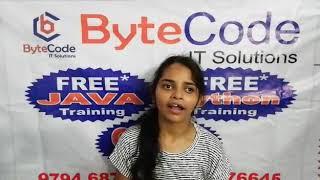 Students Reviews on ByteCode IT Solutions