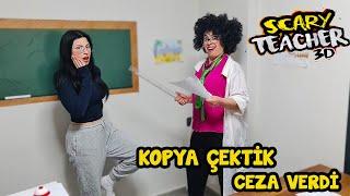 GERÇEK HAYATTA SCARY TEACHER'IN DERSİNDE KOPYA ÇEKTİK | EYLÜL LAL