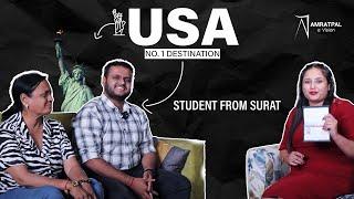 USA Student Visa | USA Interview Tips | Best USA Student Visa Consultant in Surat |Amratpal A Vision