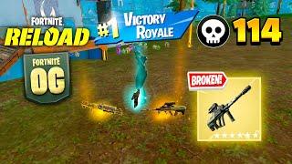 OG Fortnite Reload | High Kill Gameplay | Keyboard & Mouse