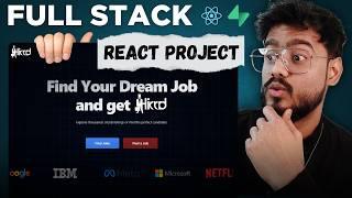 Full Stack React JS Project ( Job Portal ) - with Tailwind, Supabase, Clerk, Shadcn UI Tutorial 