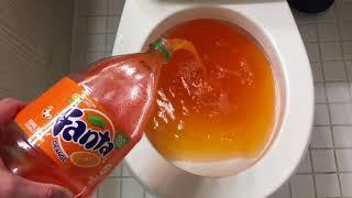 Will it Flush? - Fanta Orange Soda