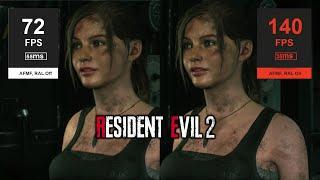 Resident Evil Remake 2 in 5K + MAX  Settings + Raytracing ON + AFMF & RAL (no FSR) RX 7900 XTX